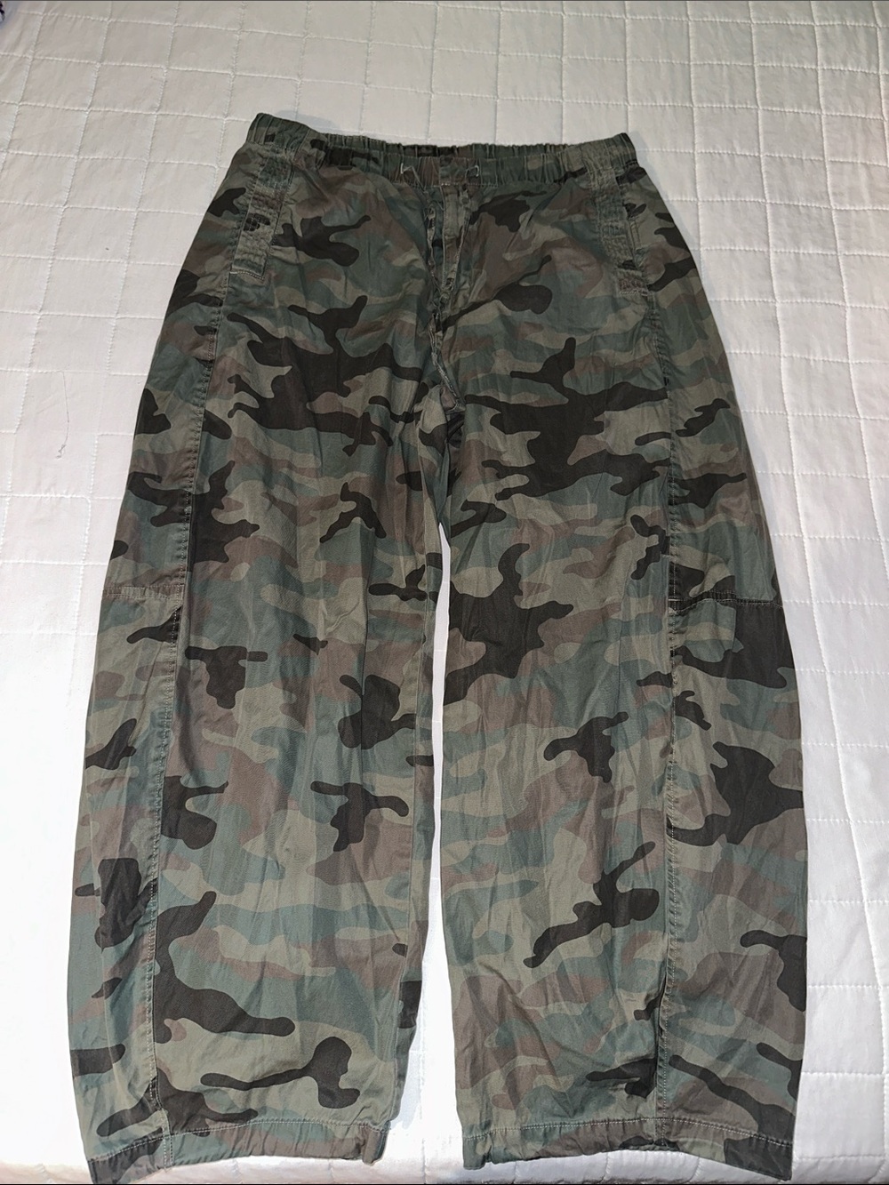 GAP Men's Camouflage Cargo Pants - Green/Black/Brown